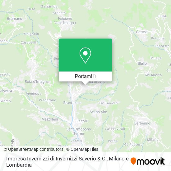 Mappa Impresa Invernizzi di Invernizzi Saverio & C.