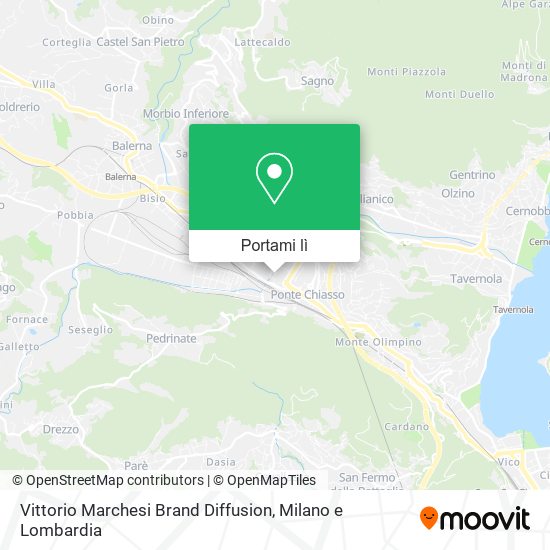 Mappa Vittorio Marchesi Brand Diffusion