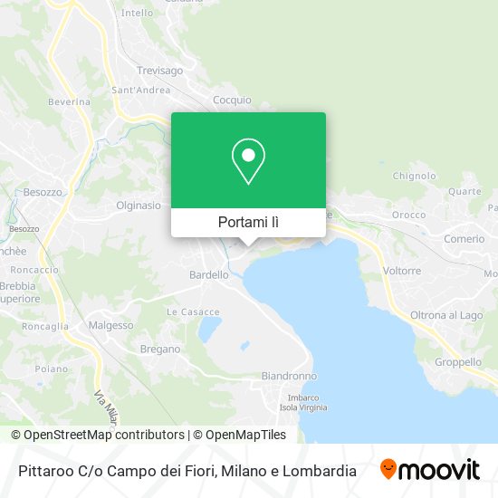 Mappa Pittaroo C/o Campo dei Fiori
