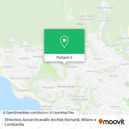 Mappa Sttecnico Aocarchcavallo-Archde Bernardi