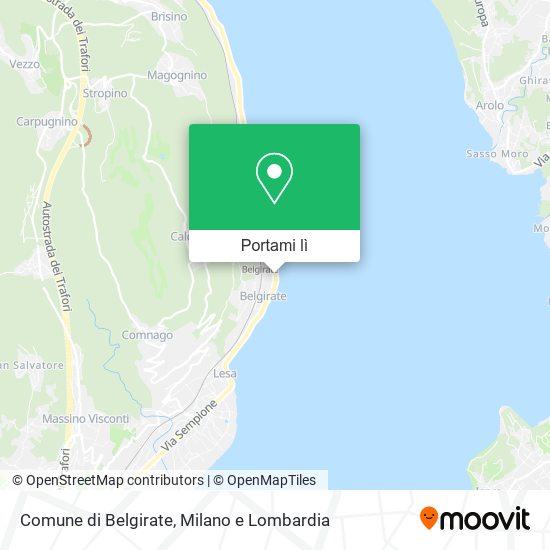 Mappa Comune di Belgirate