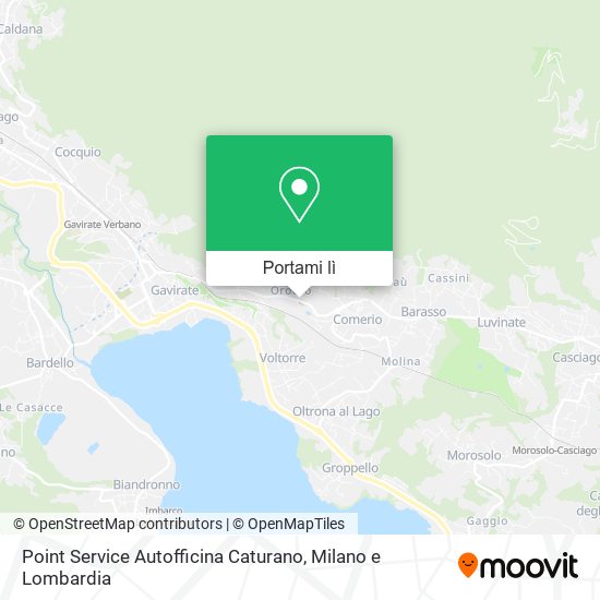 Mappa Point Service Autofficina Caturano