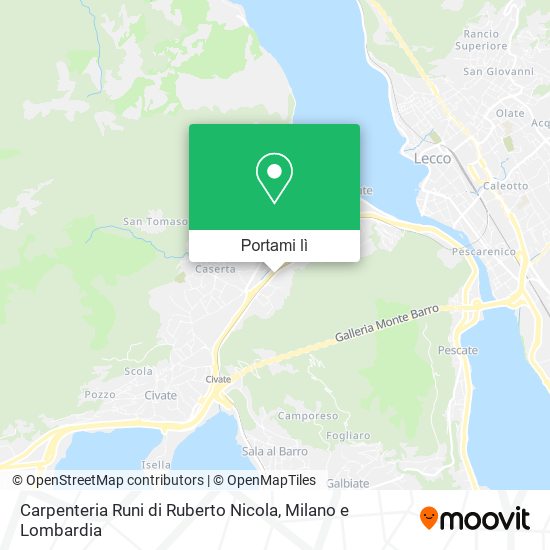 Mappa Carpenteria Runi di Ruberto Nicola