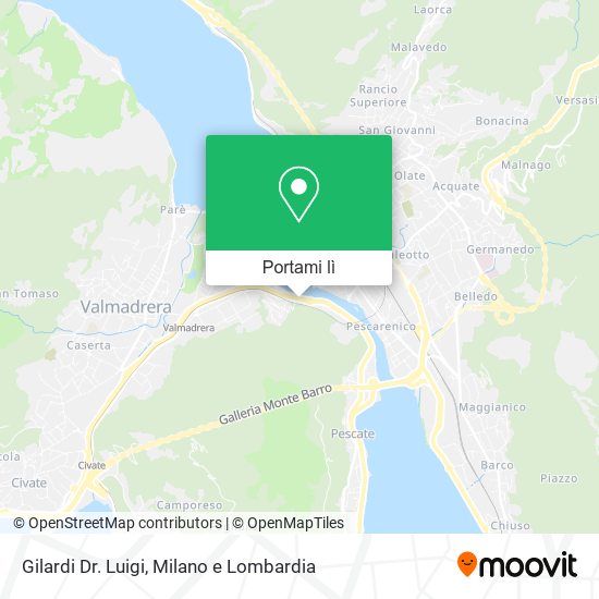 Mappa Gilardi Dr. Luigi