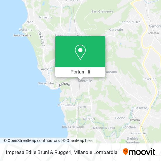 Mappa Impresa Edile Bruni & Ruggeri