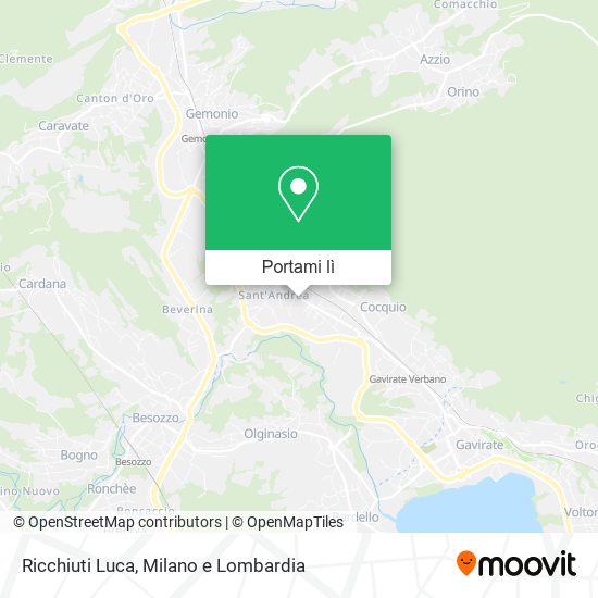 Mappa Ricchiuti Luca