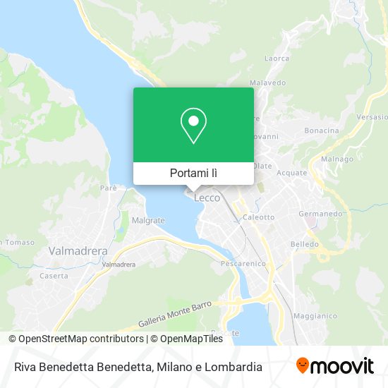 Mappa Riva Benedetta Benedetta