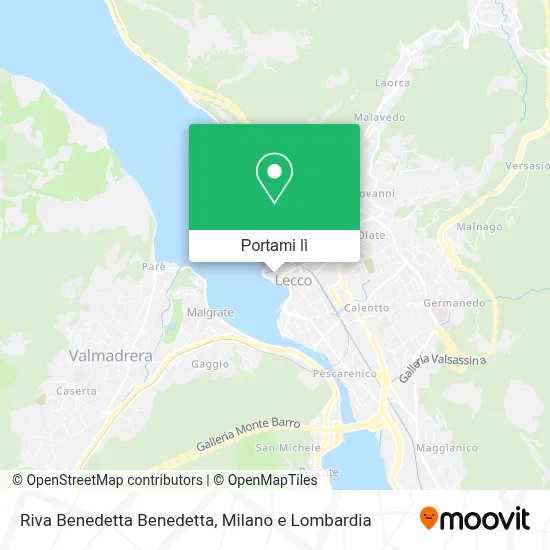 Mappa Riva Benedetta Benedetta