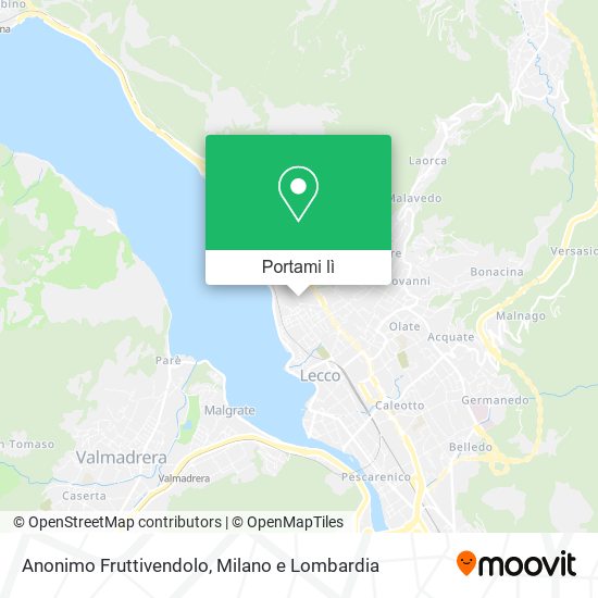 Mappa Anonimo Fruttivendolo