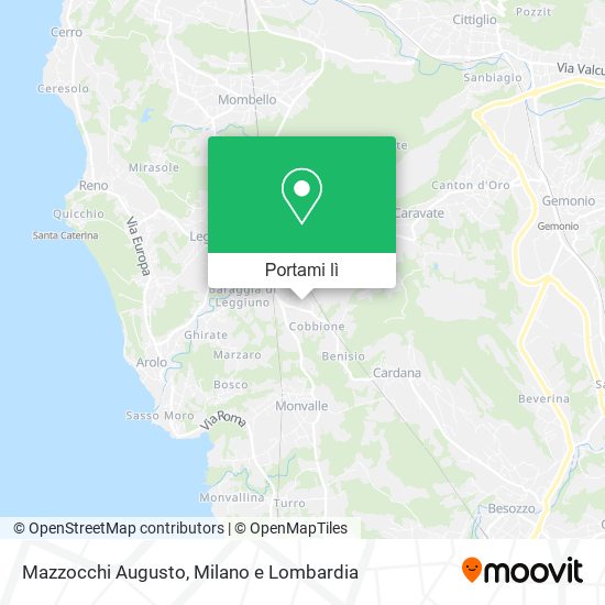 Mappa Mazzocchi Augusto