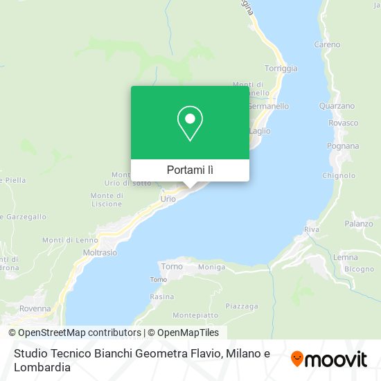 Mappa Studio Tecnico Bianchi Geometra Flavio