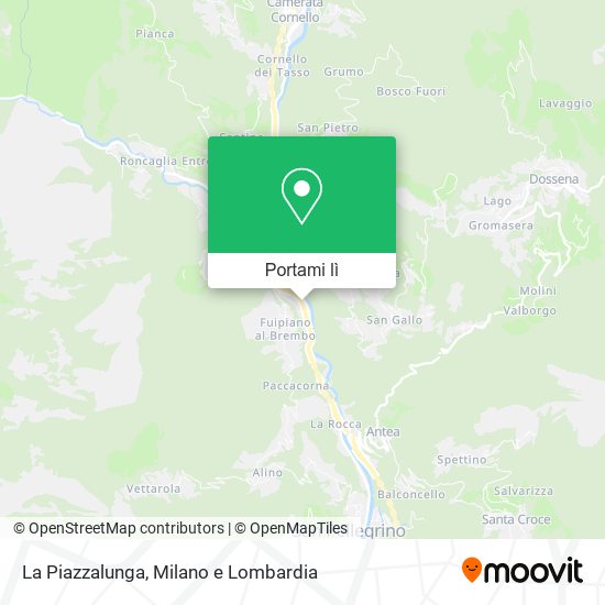 Mappa La Piazzalunga
