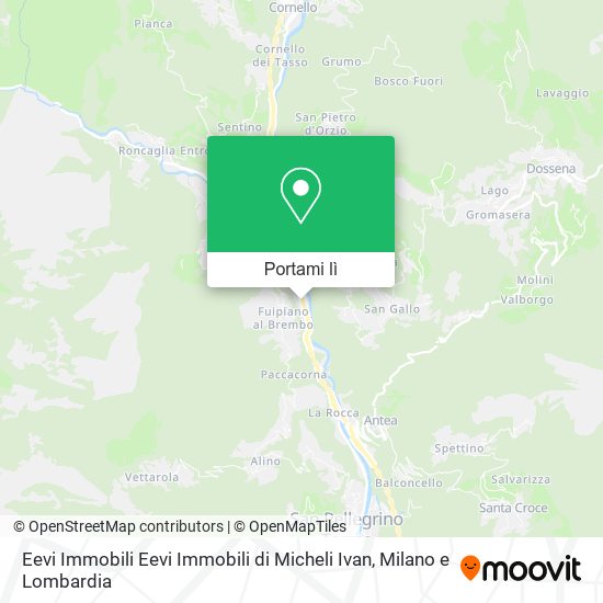 Mappa Eevi Immobili Eevi Immobili di Micheli Ivan