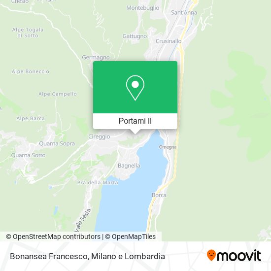 Mappa Bonansea Francesco