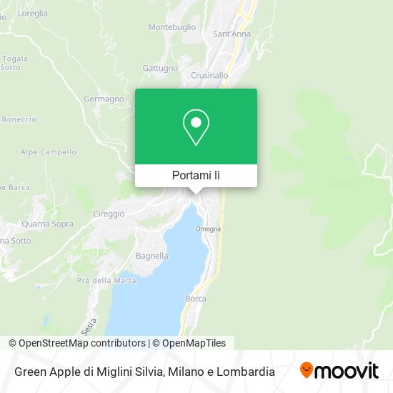 Mappa Green Apple di Miglini Silvia