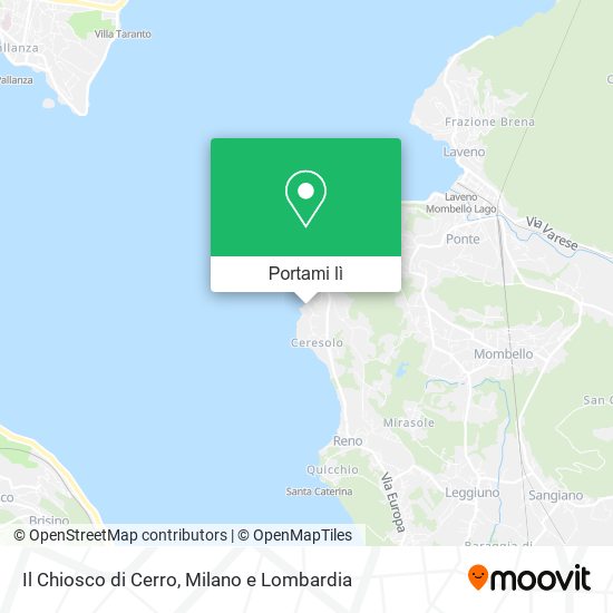 Mappa Il Chiosco di Cerro