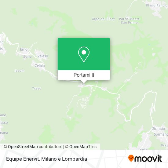 Mappa Equipe Enervit