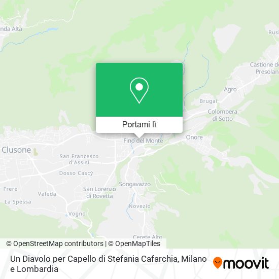 Mappa Un Diavolo per Capello di Stefania Cafarchia