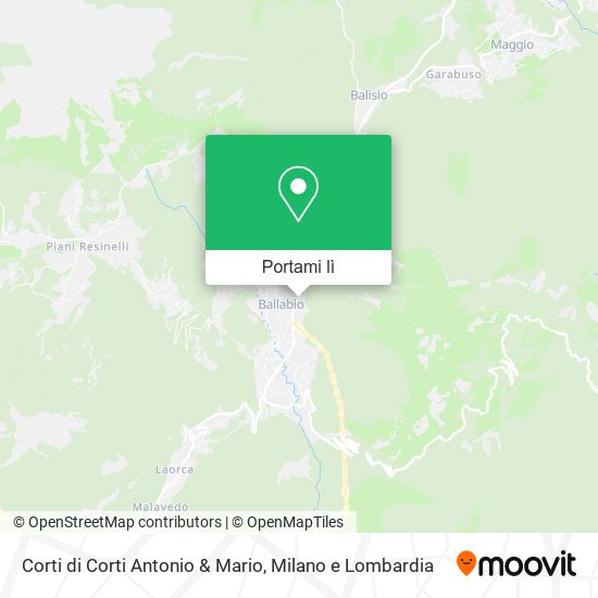 Mappa Corti di Corti Antonio & Mario