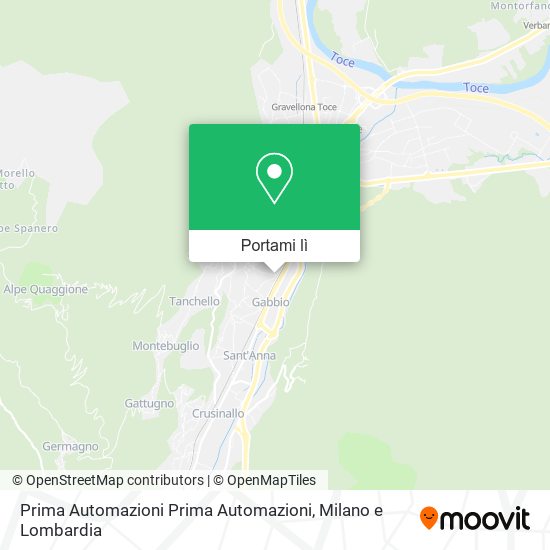 Mappa Prima Automazioni Prima Automazioni