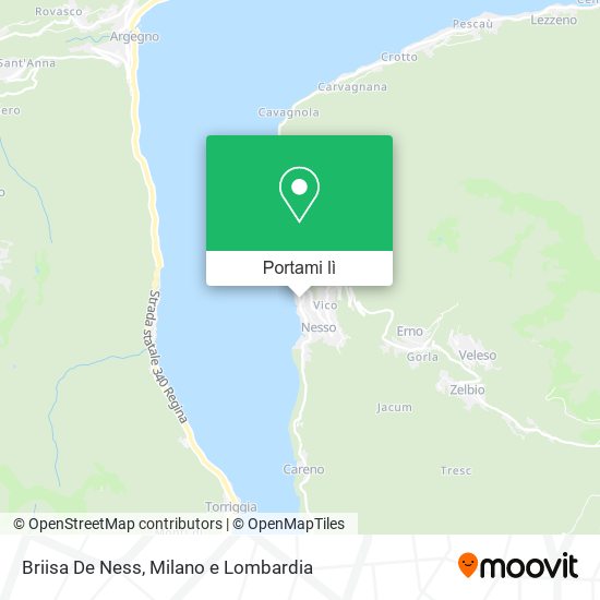 Mappa Briisa De Ness