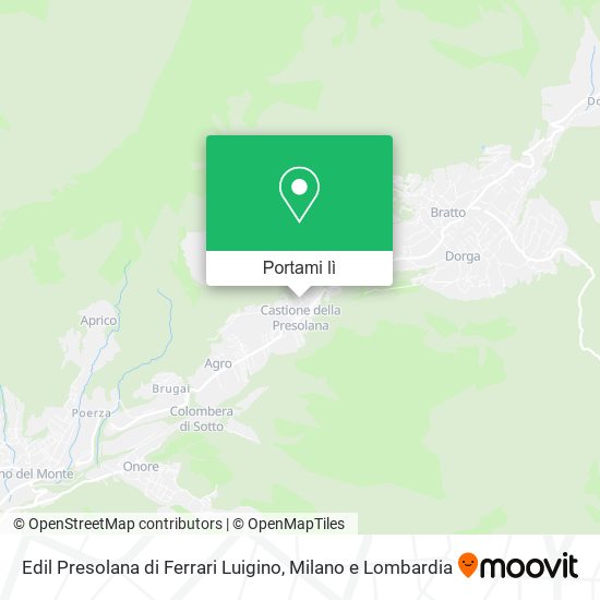 Mappa Edil Presolana di Ferrari Luigino