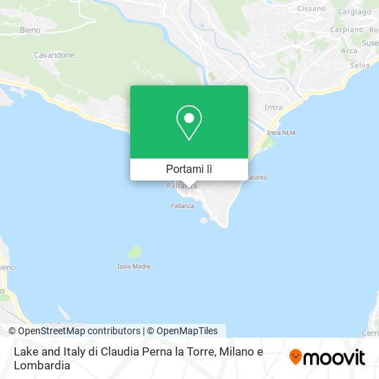 Mappa Lake and Italy di Claudia Perna la Torre