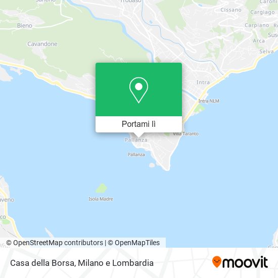 Mappa Casa della Borsa