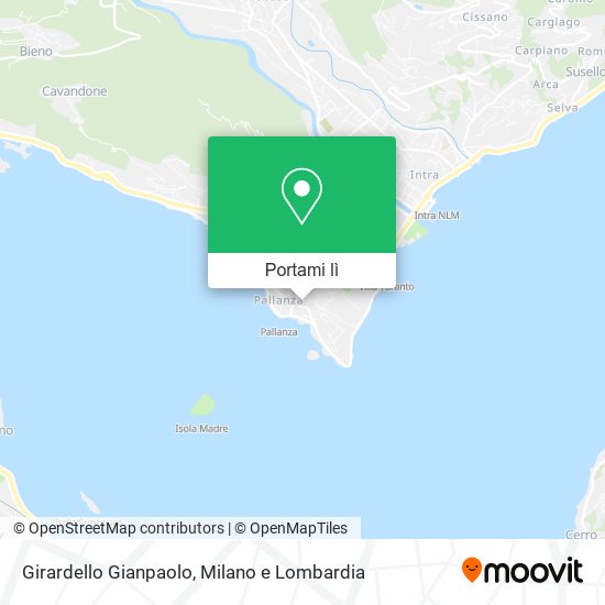 Mappa Girardello Gianpaolo