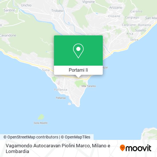 Mappa Vagamondo Autocaravan Piolini Marco