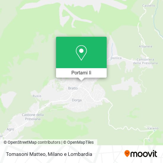 Mappa Tomasoni Matteo