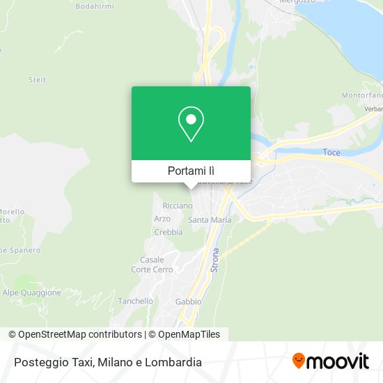 Mappa Posteggio Taxi