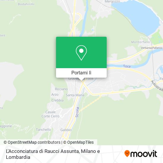 Mappa L'Acconciatura di Raucci Assunta