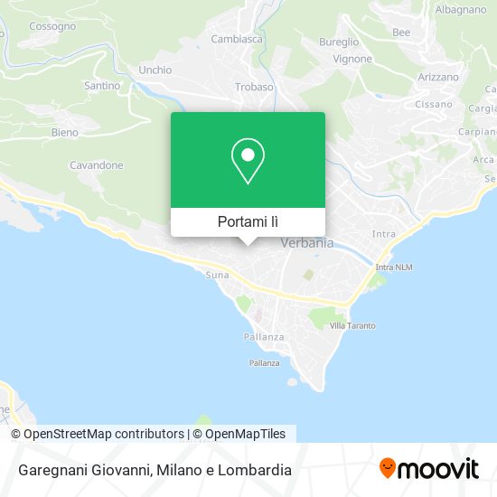 Mappa Garegnani Giovanni