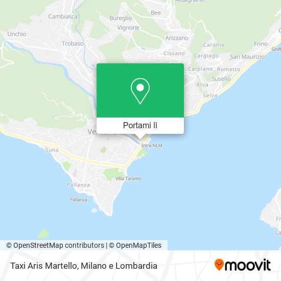 Mappa Taxi Aris Martello