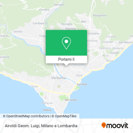 Mappa Airoldi Geom. Luigi