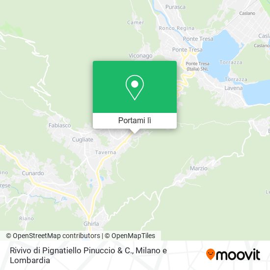 Mappa Rivivo di Pignatiello Pinuccio & C.