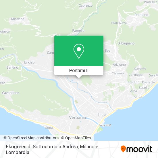 Mappa Ekogreen di Sottocornola Andrea