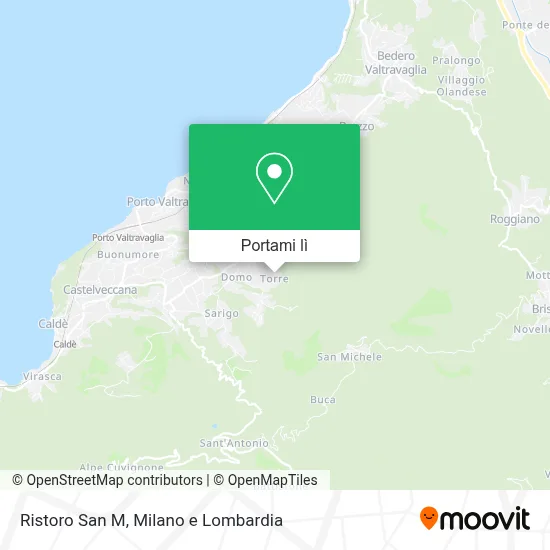 Mappa Ristoro San M