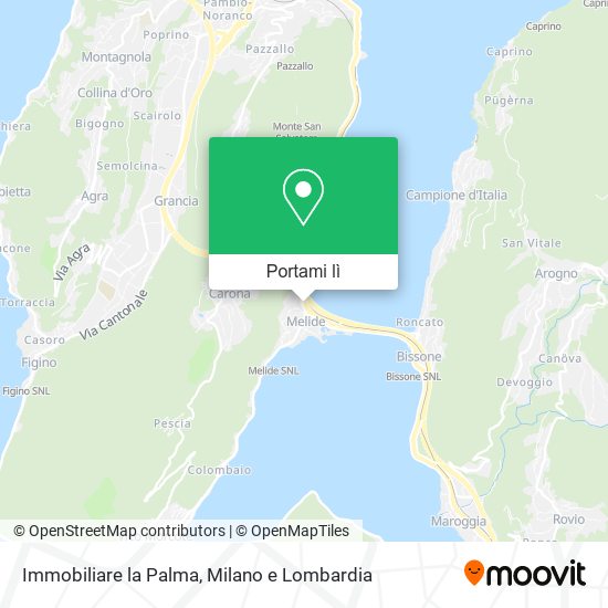 Mappa Immobiliare la Palma