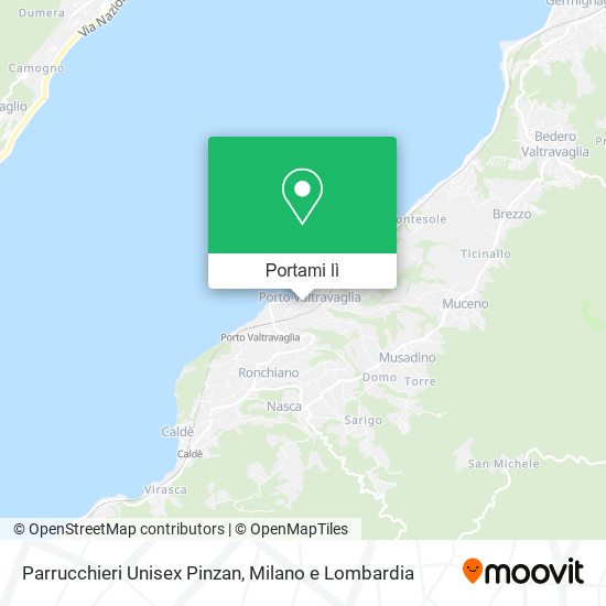 Mappa Parrucchieri Unisex Pinzan