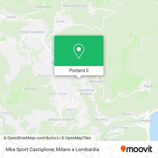Mappa Mke Sport Castiglione