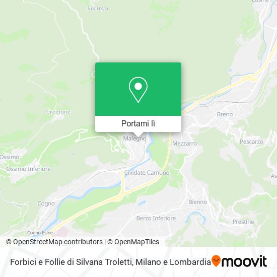 Mappa Forbici e Follie di Silvana Troletti