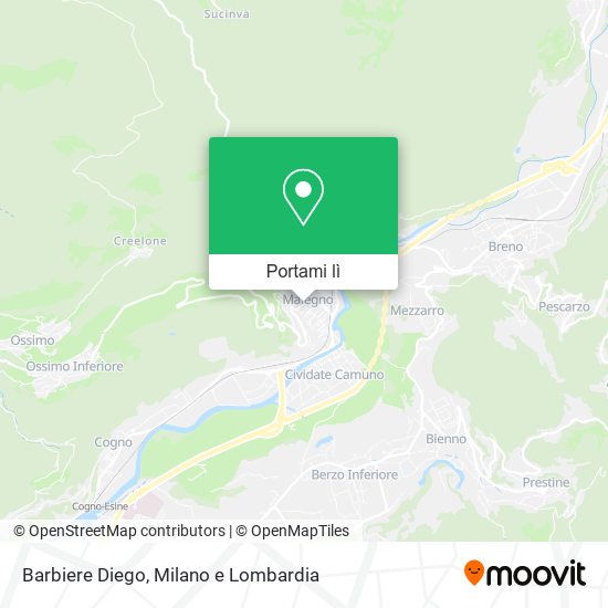 Mappa Barbiere Diego