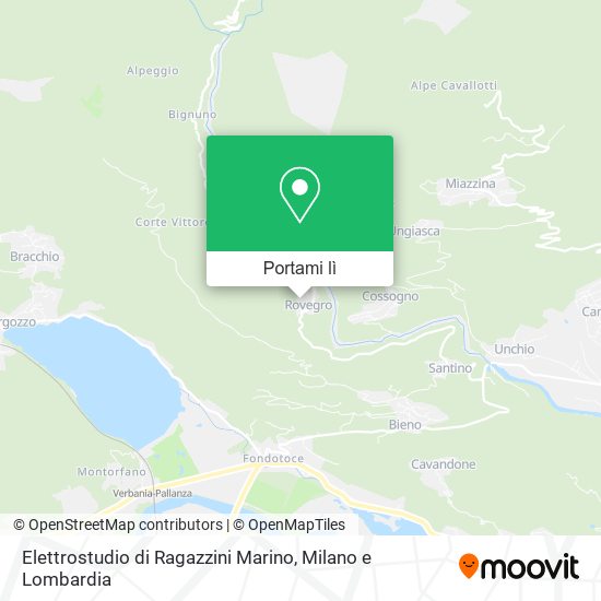 Mappa Elettrostudio di Ragazzini Marino