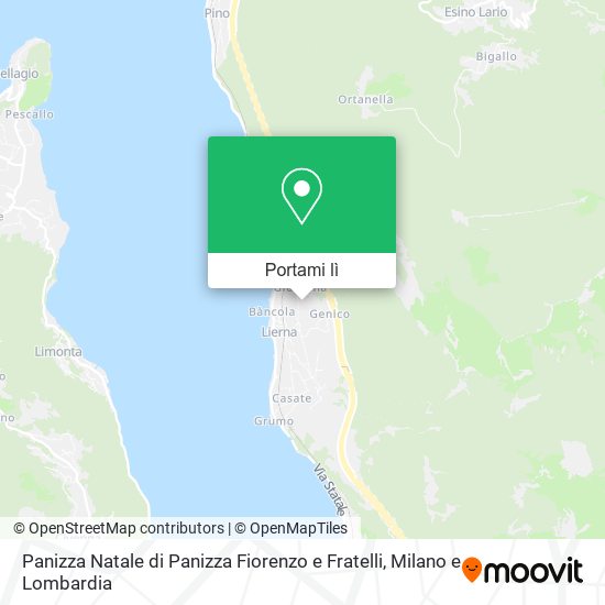 Mappa Panizza Natale di Panizza Fiorenzo e Fratelli