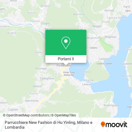 Mappa Parrucchiere New Fashion di Hu Yinling