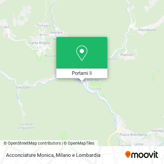 Mappa Acconciature Monica
