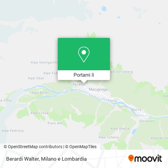 Mappa Berardi Walter