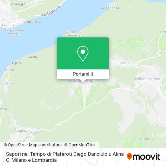 Mappa Sapori nel Tempo di Plateroti Diego Danciuloiu Alina C